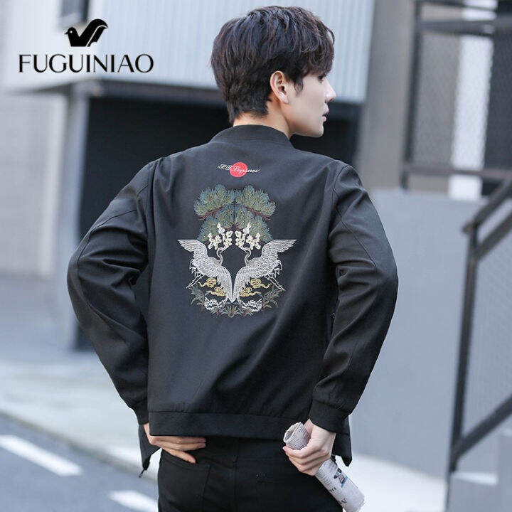 fuguiniao-ธุรกิจแจ็คเก็ตเสื้อลำลอง-m-4xl