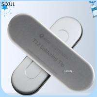 SIXUL ที่จัดระเบียบของ กล่องหัวบัดกรี หนาขึ้น แบบพกพาได้ เคสโลหะแบบโลหะ ทนทานต่อการใช้งาน เคสแผ่นเหล็กชุบดีบุก สำหรับ ปลายหัวแร้งบัดกรี T12 อุปกรณ์เสริมการบัดกรี