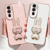 Nancy Electron】เคสโทรศัพท์จับกระต่ายที่ดีสำหรับ Samsung Galaxy A53 A73 A13 A23 A33 A12 A22 A32 A52 A52S A72ชุบ A14 A04S