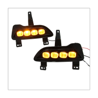 Streamer Turn Signal Car Accessories Tricolor Light Daytime Running Lights As Shown