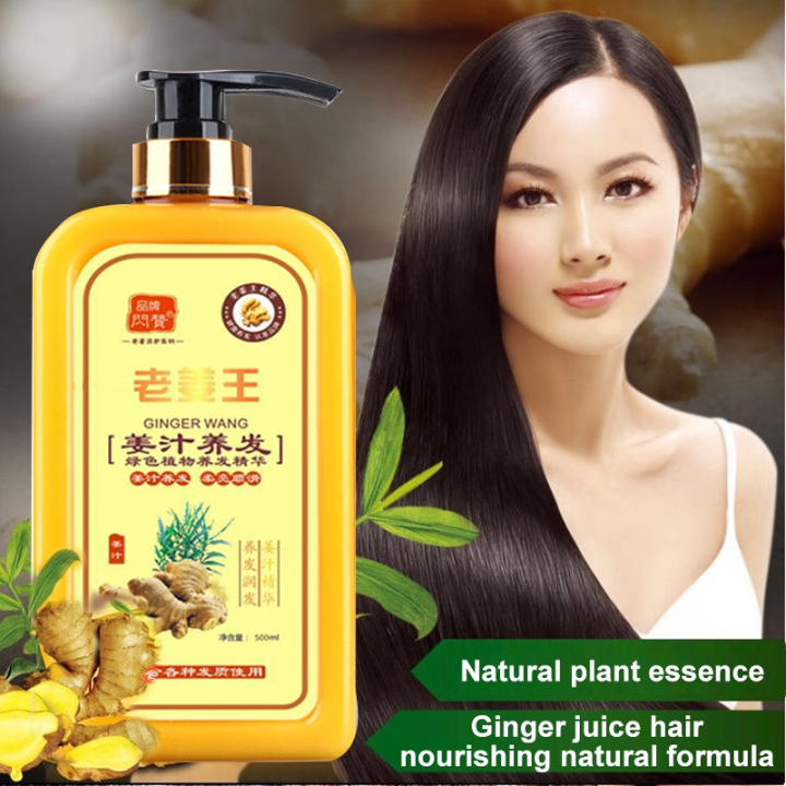 100 Original & Effective Natural GingerWang Shampoo for ANTIHair