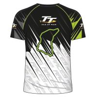 2022 Summer Mens Motorcycle Island Cycling Off-Road Enthusiasts Short Sleeve Isle Of Man TT Quick Dry Sports T Shirt