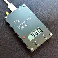 เครื่องส่งสัญญาณ FM 2000M จอแสดงผลดิจิตอล0.5W 500Mw สเตอริโอ76-108M ชิ้นส่วนวงจรไฟฟ้า