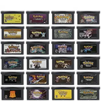 Pokemon GBA Game Quetzal Fan Game Cartridge 32 Bit Video Game