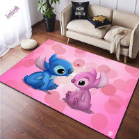 Star Stitch Rugs Fashion 3D printing Anime mat Cartoon Living room Bedroom Large area soft Car Home Childrens room floor Mat