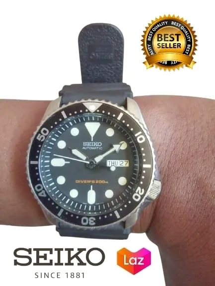 Automatic Seiko Diver SKX007 Rubber Strap Japan Caliber Latest NH36  Pawnable Watch | Lazada PH