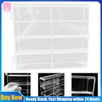 Qifull Acrylic Display Case Multi Infitments Clear Showcase Organizer กล่องแสดงผลสำหรับรถยนต์รุ่นมินิ