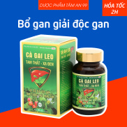 Viên uống bổ gan Cà Gai Leo Tam Thất Xạ Đen giúp mát gan, giải độc gan