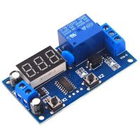 DC 5V/12V Infinite Cycle Delay Relay Module Timing Timer Digital Relays ON/OFF Trigger Switch with LED Display