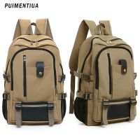 2023 Canvas Travel Backpack For Man Large Capacity Outdoor Mountain Rucksack Male Backpack Teen Sport School Bag Mochila Newest