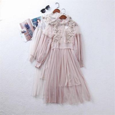 Spring Autumn Fashion Women Casual Dress Female Long-Sleeved Party Dresses