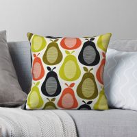 Orla Kiely ดอกไม้สแควร์ปลอกหมอนโพลีเอสเตอร์ผ้าลินินกำมะหยี่พิมพ์ซิปตกแต่งโยนปลอกหมอนบ้านปลอกหมอนอิงขายส่ง