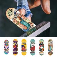 Finger Skateboards for Kids Maple Wooden Alloy Pro Fingerboards Cool Finger Skateboard Finger Boards Toy Kids Gifts for Boys Girls high grade