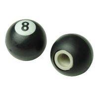 จุกวาล์วยาง ลูกเต๋า สีเหลือง  TIRE VALVE C BALL Black