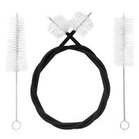 Cord Brush Cleaning Brush Piston Brush No. Mouth Brush Black &amp; White Metal+ Natural Mane