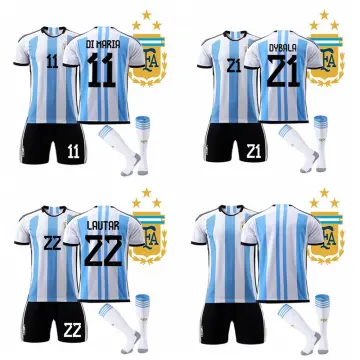 Argentina Football Team 3 Stars Champions World Cup Martinez