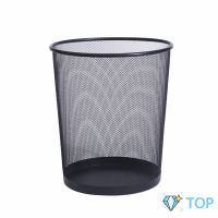 ขายดี  ถังขยะตะแกรงลวดเคลือบสี กันสนิม สวยเรียบ ถังขยะตาข่าย MESH TRASH CAN