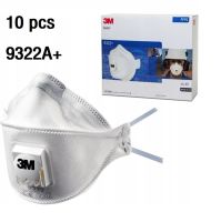 3M 9322 FFP2 (10ชิ้น) หน้ากากป้องกันฝุ่นละออง Dust/Mist Valved