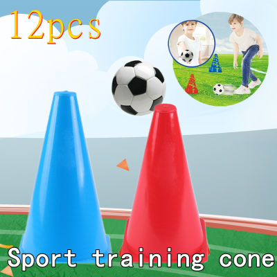 กรวยซ้อมวิ่ง กรวยฝึกซ้อม กรวยกีฬา สูง 8 นิ้ว ชุด 12 ชิ้น / Sport training cone 12pcs กรวยฝึกซ้อม กรวยซ้อมวิ่ง กรวย กรวยซ้อมกีฬา ฟุตบอล 12ชิ้น อุปกรณ์การฝึกอบรม Football Training cone