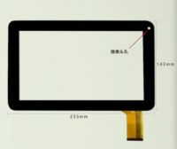 yiqtft free shipping 9 inch Touch Screen For DENVER TAQ-90022 Tablet PC Glass Panel Replacement TAQ-90033