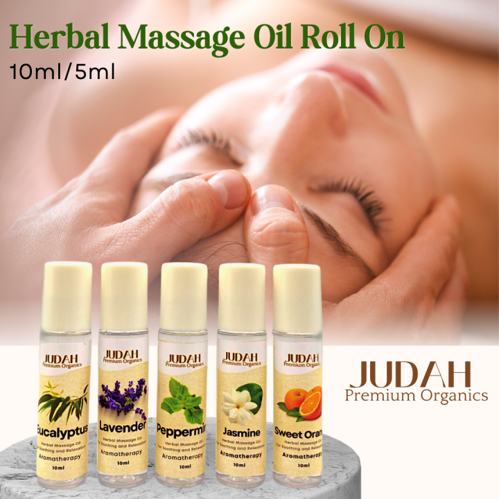 Herbal Massage Oil Roll On 5ml10ml Aromatherapy Natural Remedy Lazada Ph 2252