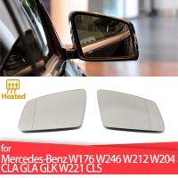 Left Right Side Mirror Glass Blue Rearview Exterior Wide Angle for Mercedes-Benz A B C E GLA CLA GLK W176 W246 W212 W204 W221