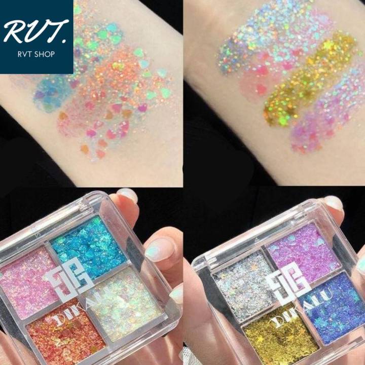 เจลกากเพชรแต่งหน้า-เปิดฝาทาได้เลย-กลิตเตอร์-glitter-ทาหน้า-ทาตัว-รูปจากสินค้าจริง