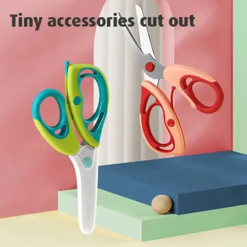 Ceramic Scissors for Baby Food Cutting, Safety Healthy BPA Free Toddler  Feeding Shears with Safety Lock, Protective Blade Codver and Portable  Travel