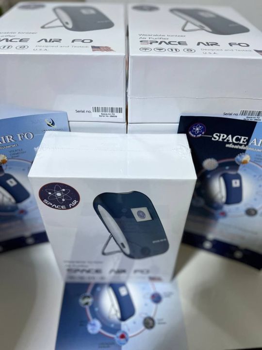 สินค้าพร้อมส่ง-space-air-fo-เครื่องผลิตไอออน-ฟอกอากาศและกำจัดเชื้อโรคแบบพกพา