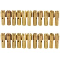 Fashion 22Pcs Mini Drill Brass Collet Chuck Accessories for Rotary Power Tool