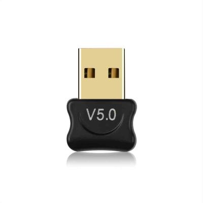 USB บลูทูธเข้ากันได้5.0อะแดปเตอร์รับส่งสัญญาณเสียง Dongle อะแดปเตอร์ USB ไร้สายสำหรับคอมพิวเตอร์แล็ปท็อปพีซี