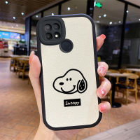 เคส OPPO A35 Case Snoopy leather ซิลิโคนนุ่มกล้องหน้าเต็มหน้า ป้องกันกล้อง กันกระแทก ฝาหลัง