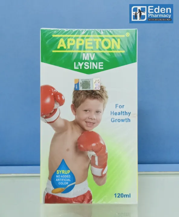 Appeton Multivitamin Lysine Syrup ( 120ml ) Lazada