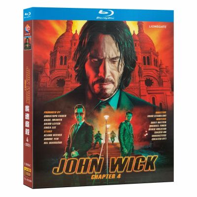 (In stock)💽 Blu-ray Official Edition John Wick 4 Movie Extras BD Disc English Pronunciation Chinese Subtitles