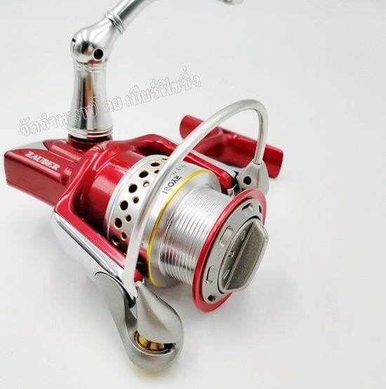 รอกตกปลา-รอกสปิน-รอกเรียวบิ-ryobi-zauber-เบอร์2000-full-metal-body-spining-reel