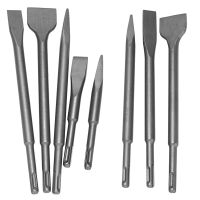 Z2Point Groove Gouge Flat Chisels Set Electric Hammer Brick Drill Bit Wall Concrete Drilling Tools Flat Chisels