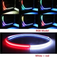 【LZ】⊕  Car Door Decoration Welcome Light Strips Strobe Flashing Lights Safety 12V 120cm LED Opening Warning LED Ambient Lamp Strip Auto