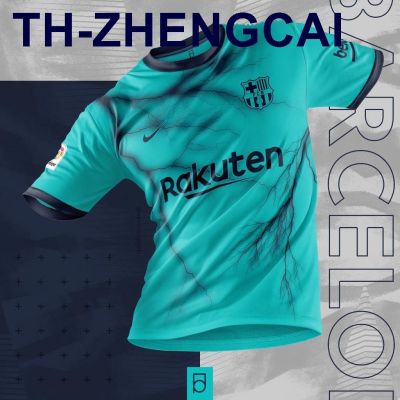 Newest❆ ZHENGCAI Barcelona Jersey 2022 2023 New Barcelona Concepts Jersey GK Home Away Third Men Women Football Jersi Short Sleeve Soccer T-shirt All Size Ready Stock