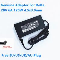 DELTA ADP-120VH D 20V 6A 120W อะแดปเตอร์ AC ของแท้สำหรับเครื่องชาร์จแหล่งจ่ายไฟแล็ปท็อป MSI MS-16R5 CF63 A17 120P 2A