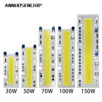 ชิป AC110V ไดโอดเย็น30W ชิปหลอดไฟ LED 50W ไฟ LED แสงสีขาวอุ่น AC220V เปล่งแสง100W COB สีขาวหลอดไฟ150W