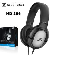 【Good Sennheiser Hd206 ชุดหูฟังแบบปิดหลัง - สีดํา