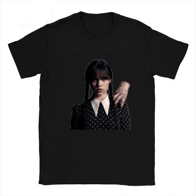 [มีสินค้า]เสื้อยืด พิมพ์ลาย The Addams Family Wednesday Hand เหมาะกับปาร์ตี้ฮาโลวีน สําหรับผู้ใหญ่ และเด็กผู้ชาย และผู้หญิง