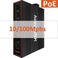 J20 100M PoE 100M PoE Poe Switch 5พอร์ตเครือข่ายอีเทอร์เน็ตที่ไม่มีการจัดการกิกะบิต IP40ราง DIN