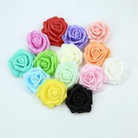 【CC】 7CM Foam Wall Wedding Decoration Bridal Accessories Clearance Scrapbooking Brooch Artificial Flowers