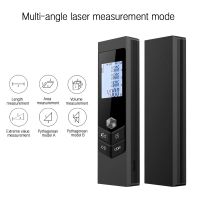 tt-Portable 40m Mini Laser Distance Meter Usb Chargable Infrared Rangefinder Digital Ip54 Laser Range Finder Measure Diastimeter