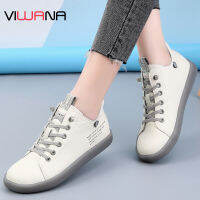 HOT”VIWANA รองเท้าบูทแฟชั่นสำหรับผู้หญิงหนัง High Cut รองเท้า Lace Up สีดำข้อเท้ารองเท้าเกาหลีแฟชั่นสไตล์สำหรับรองเท้าสตรีแพลตฟอร์มรองเท้า