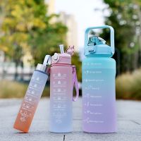 【CC】¤✙❆  3pcs 2l Bottle Large Capacity Eco-Friendly Plastic Leakproof Shaker Fruit Drink Waterfles