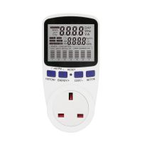 AC Socket Energy Meter Intelligent Electricity Kwh Power Meter Monitor Measuring Outlet Power Analyzer