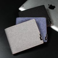 Denim Wallet Men Ladies Multifunctional Simple Foldable Wallet Picture Coin Purse  Money Credit Card ID Card Holder Bag