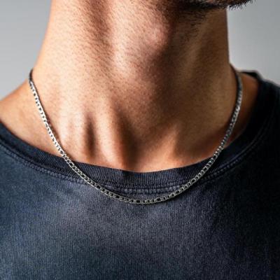 JDY6H Classic  Figaro Chain Necklace Men Stainless Steel  Fashion New Long Necklace For Men Party Jewelry Gift Hot Sale